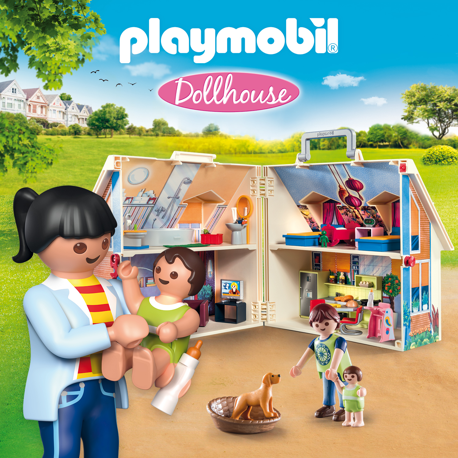 playmobil Prenosný domček