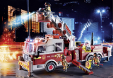 PLAYMOBIL 70935 - Hasičské auto: US Tower Ladder