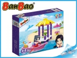 BanBao stavebnica Trendy Beach loďka s mólom
