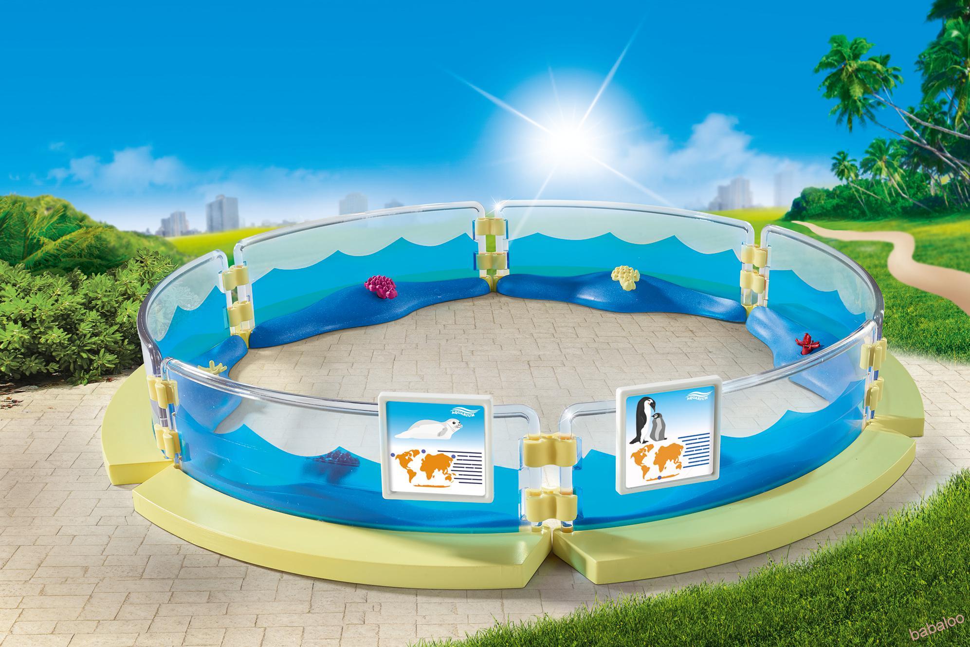PLAYMOBIL 9063 - Bazén pre morské zvieratá