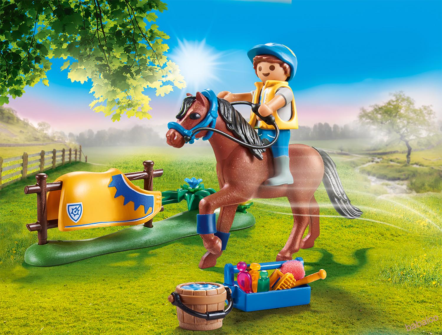 PLAYMOBIL 70523 - Zberateľský poník Welshský pony