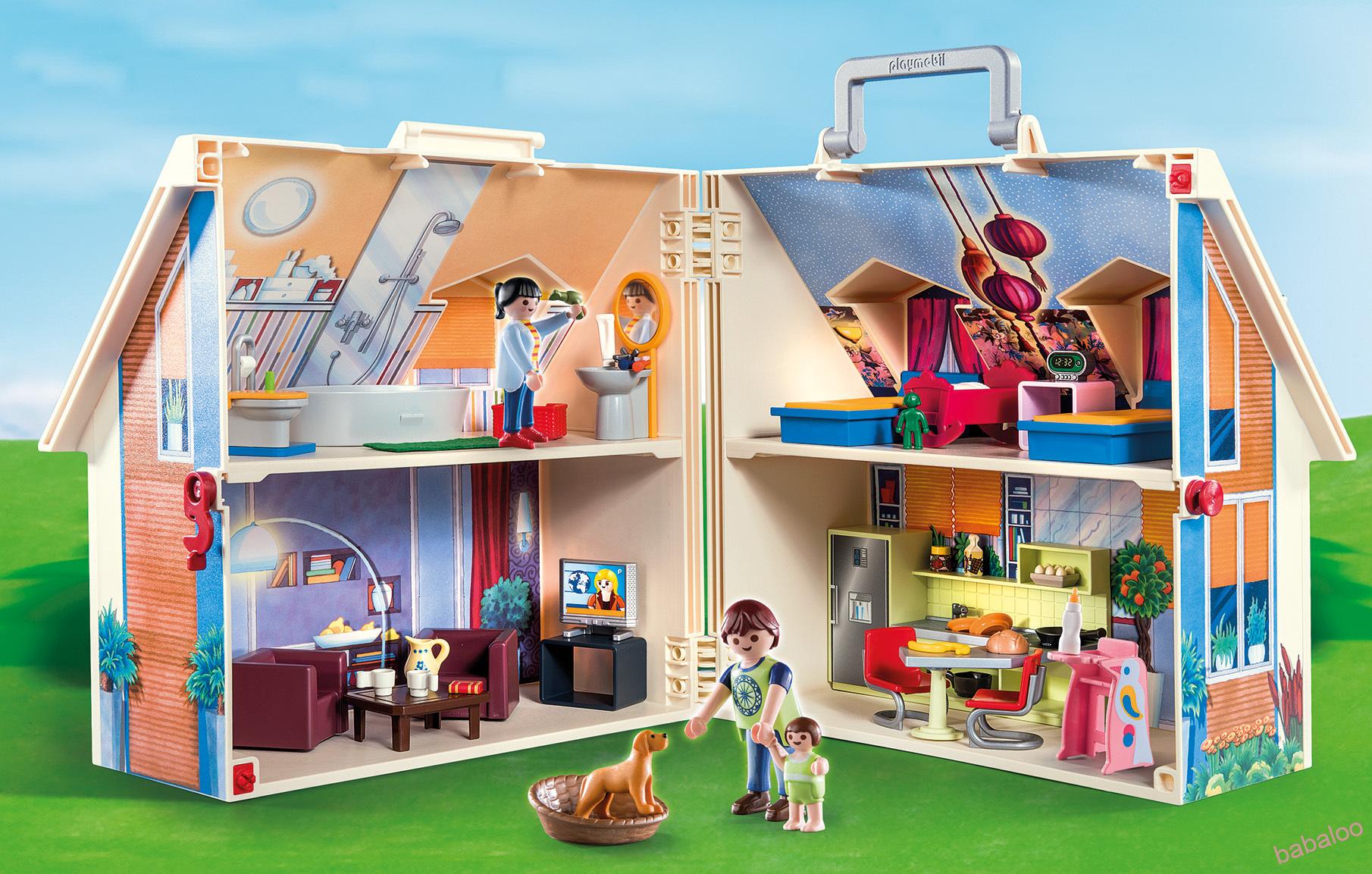 PLAYMOBIL 70985 - Prenosný domček pre bábiky