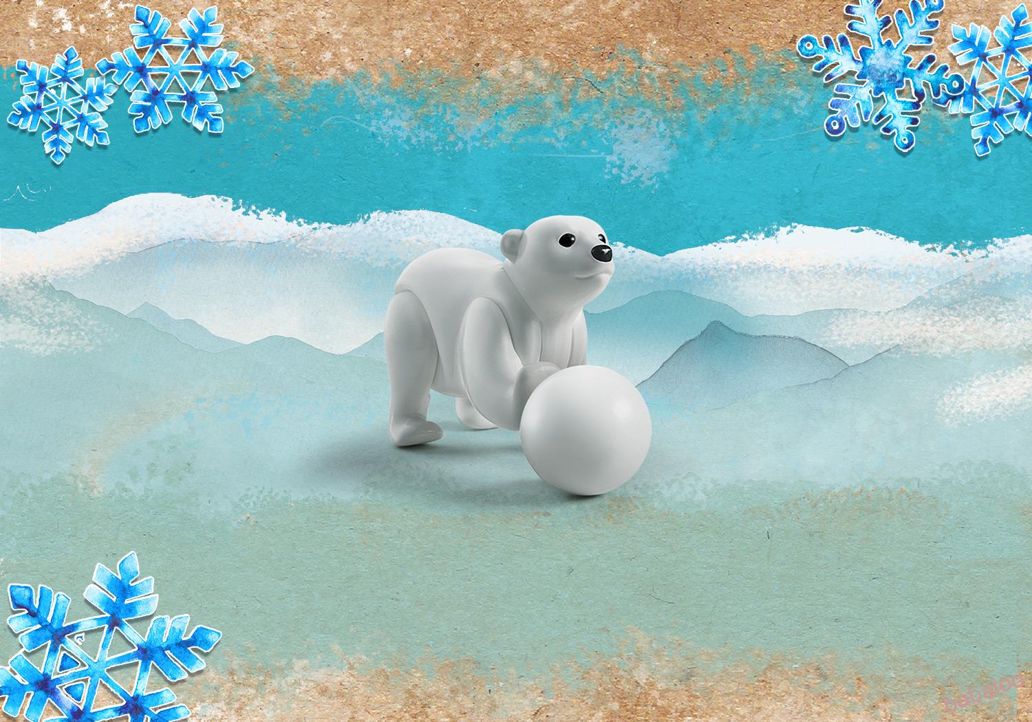 PLAYMOBIL 71073 Wiltopia - Mláďa ľadového medveďa