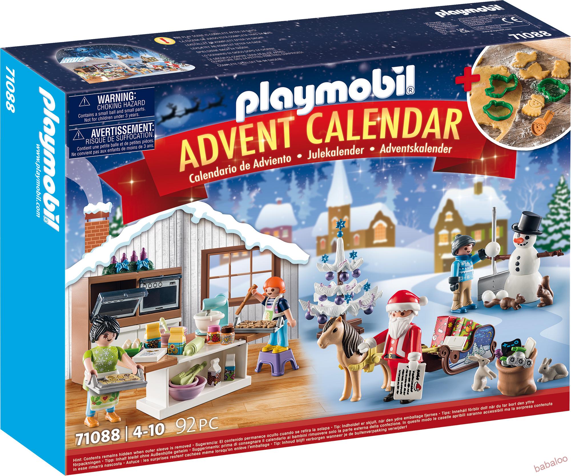 PLAYMOBIL 71088 - Adventný kalendár Vianočné pečenie