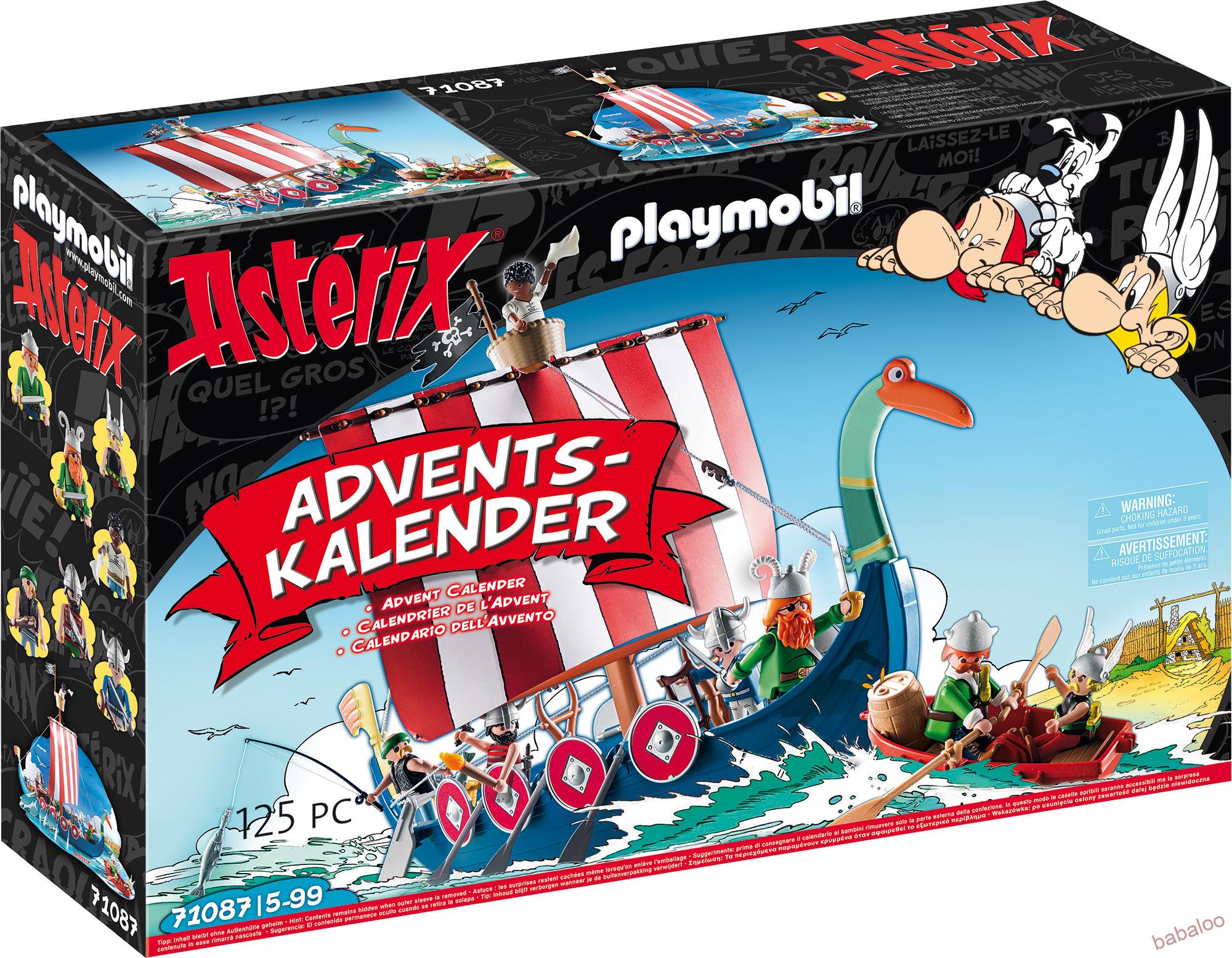 PLAYMOBIL 71087 - Asterix: Adventný kalendár Piráti