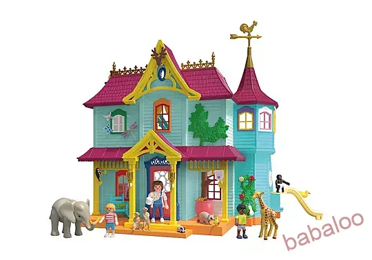 PLAYMOBIL 71852 - Farebná vila pre zvieratká