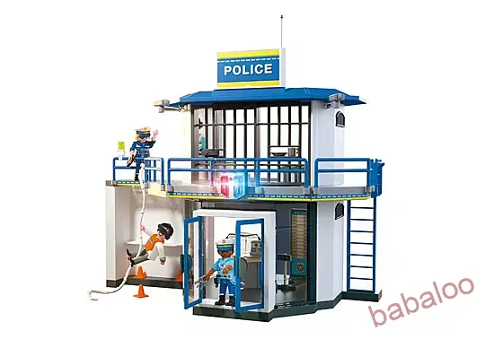 PLAYMOBIL 71874 - Policajná stanica s vyšetrovatelňou