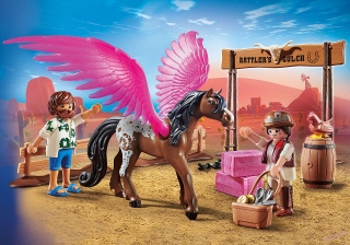 PLAYMOBIL 70074 - THE MOVIE: Marla, Del a kôň s krídlami