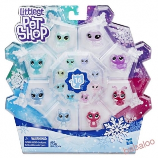 Hasbro Littlest Pet Shop Zvieratká z ľadového kráľovstva 16ks