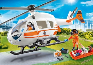 PLAYMOBIL 70048 - Záchranárska helikoptéra