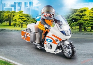 PLAYMOBIL 70051 - Záchranársky motocykel