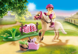 PLAYMOBIL 70521 - Zberateľský poník Nemecký jazdecký pony