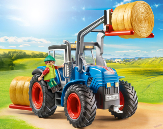 PLAYMOBIL 71004 - Veľký traktor s príslušenstvom