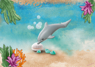 PLAYMOBIL 71068 Wiltopia - Mláďa delfína