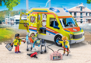 PLAYMOBIL 71202 - Sanitka so zvukom a svetlom