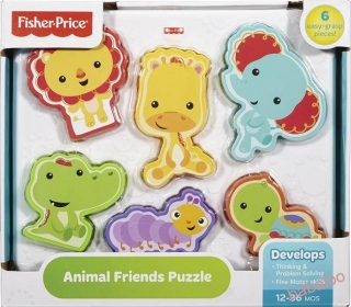 Mattel Fisher Price puzzle so zvieratkami