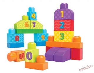 Mattel Mega Bloks  123 kocky 