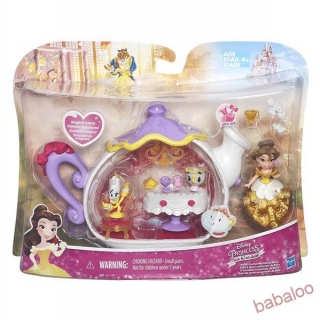 Hasbro Disney Princess Mini hrací set s bábikou Bella