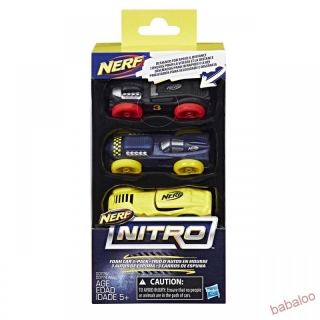 Hasbro Nerf Nitro náhradné nitro 3 ks