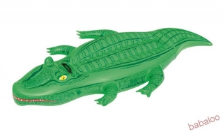 Bestway Nafukovací krokodíl s držadlom 167 x 89 cm